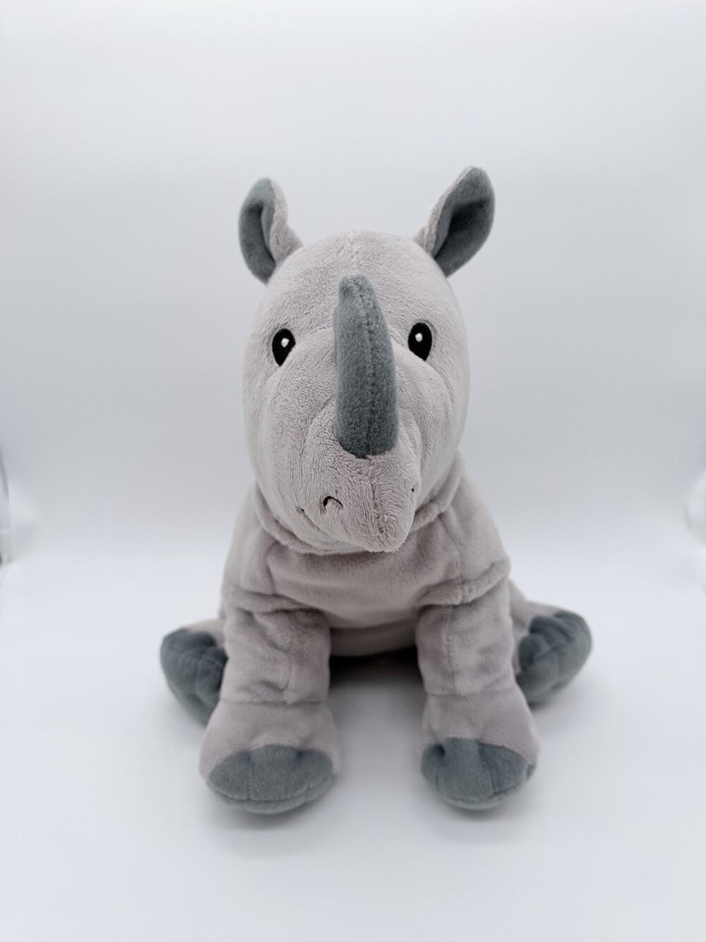Kohls Cares I Know A Rhino Plush Stuffed Animal Grey Storybook Character Toy 11"